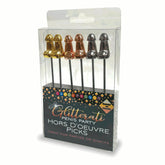Sparkling Appetizer Picks - Glitterati Hors d'Oeuvre Delight Bachelorette and Bucks